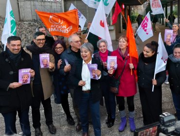 Jeannette Jara en su campaña de primarias: "Queremos que la gente participe, no como en la derecha"