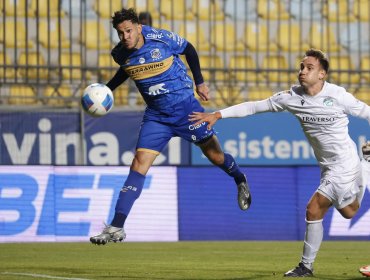 Audax Italiano empató ante Everton y ahora comparte la cima del torneo