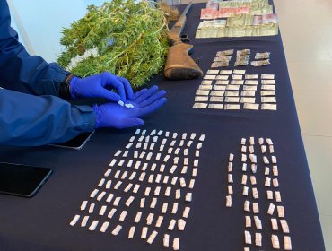 Desarticulan a banda de mujeres que traficaba drogas en plena calle Uruguay de Valparaíso