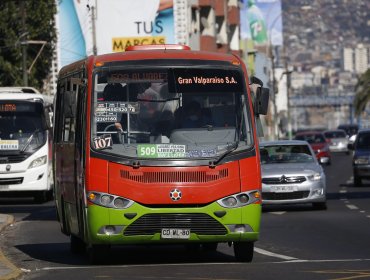 Microbuseros suspenden paro de este lunes en el Gran Valparaíso y dan ultimátum al Gobierno: el miércoles se saldaría la deuda