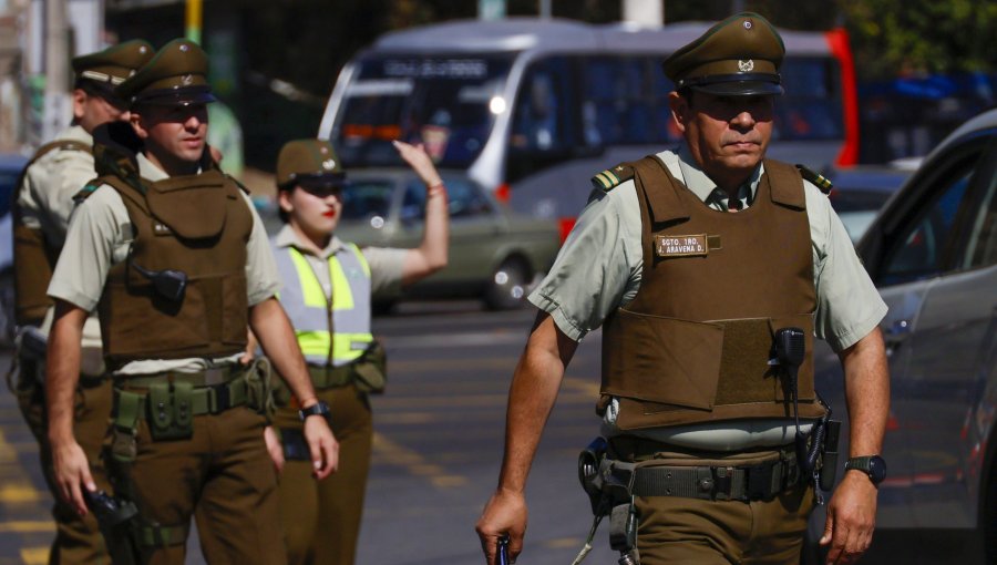 Sin manifestaciones ni "grandes procedimientos" concluye servicio especial de Carabineros por Cuenta Pública en Valparaíso