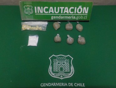Detienen a mujer que fue sorprendida entregando envoltorio con drogas a un privado de libertad en la cárcel de Los Andes