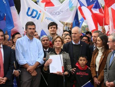 Matthei inscribe precandidatura ante el Servel y presenta su programa de gobierno «Orden, progreso y esperanza para Chile»