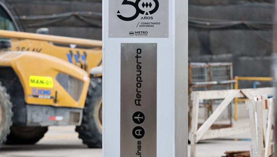 Ministro Muñoz por extensión del Metro al Aeropuerto de Santiago: "Permitirá darle a nuestra capital una categoría internacional"