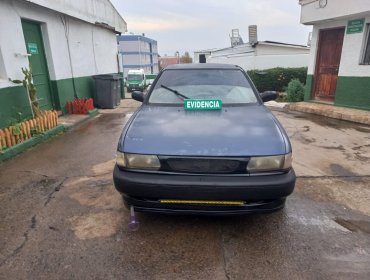 Persecución policial en Viña del Mar deja tres detenidos por movilizarse en auto robado