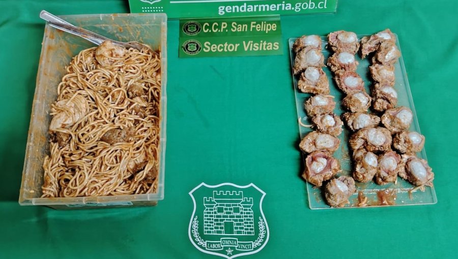 Incautan en la cárcel de San Felipe 345 dosis de marihuana escondidas en trozos de carne