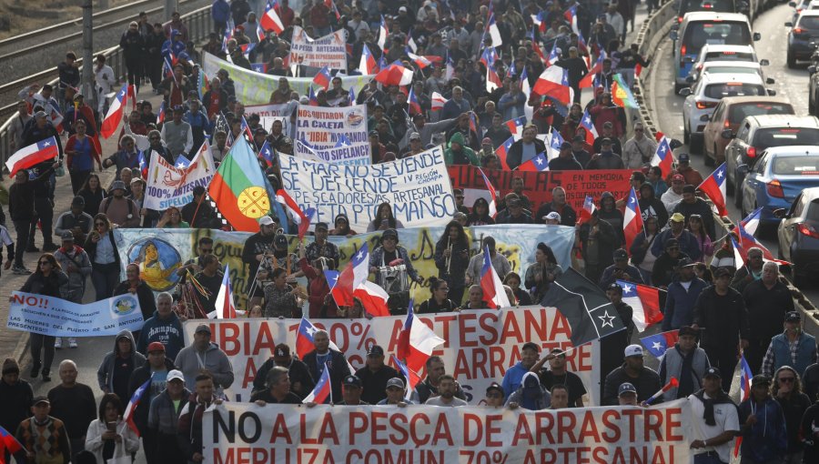 Pescadores de Valparaíso anuncian movilizaciones tras criticado acuerdo por fraccionamiento: "Nos vamos a insubordinar"