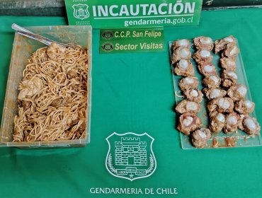 Incautan en la cárcel de San Felipe 345 dosis de marihuana escondidas en trozos de carne