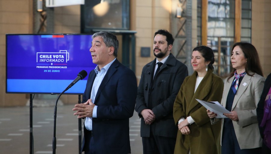 Gobierno lanza campaña "Chile Vota Informado" para incentivar el voto seguro de cara a las primarias presidenciales