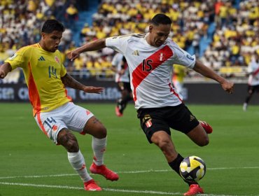 Colombia y Perú no se sacaron ventaja en Barranquilla por la fecha 15 de las Clasificatorias