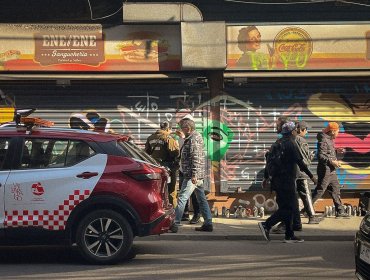 Denuncian intervención no autorizada en calle Esmeralda de Valparaíso: llaman a la corresponsabilidad ciudadana