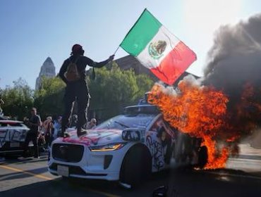 Trump afirma que Los Ángeles "habría quedado en cenizas" tras protestas si no hubiera mandado a la Guardia Nacional