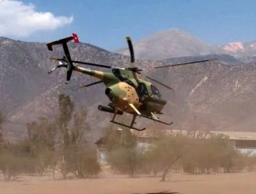 Helicóptero del Ejército debió aterrizar de emergencia en Traiguén por "fallas técnicas": no hubo lesionados