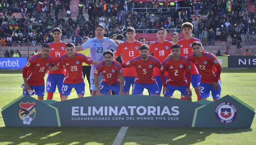 El uno a uno de Chile en la derrota ante Bolivia que lo deja sin posibilidades de llegar al Mundial