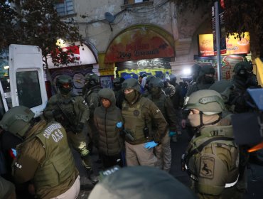 Realizan allanamiento en el "Edificio del Crimen" de Mapocho por doble homicidio en La Vega