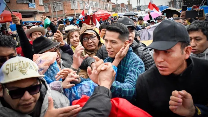 Andrónico Rodríguez, el joven candidato a presidente que emerge de la fracturada izquierda boliviana