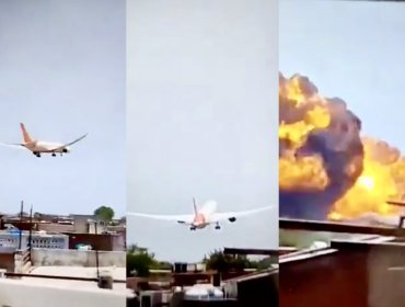 Tragedia aérea en India: Avión con 242 personas a bordo se estrelló poco después de despegar rumbo a Londres