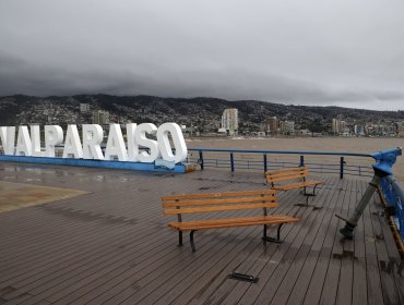 Vientos de hasta 75 km/h se registraron durante la madrugada en Valparaíso y Quintero