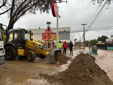 Canal Waddington de Limache fue vaciado para evitar colapso como el del invierno pasado: "Si no lo hacíamos, generaría complicaciones"