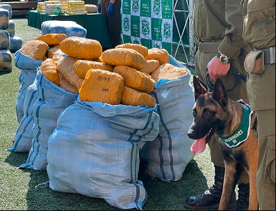 Prisión preventiva para cuatro bolivianos detenidos con 1.300 kilos de droga en sector fronterizo de la Región de Antofagasta
