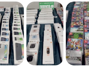 Celulares, relojes inteligentes y hasta videojuegos: Avalúan en $41 millones el violento asalto a multitienda en Valparaíso