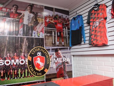Deportes Limache refuerza la unión del club con la comuna con la inauguración de su Tienda Oficial