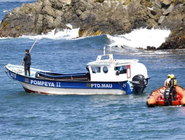 Encuentran volcado y sin ocupantes bote perdido en San Pedro de La Paz