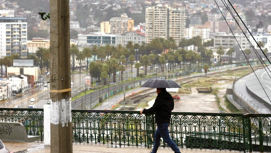 Sistema frontal dejó a Valparaíso con superávit de lluvias: 138,2 milímetros a la fecha