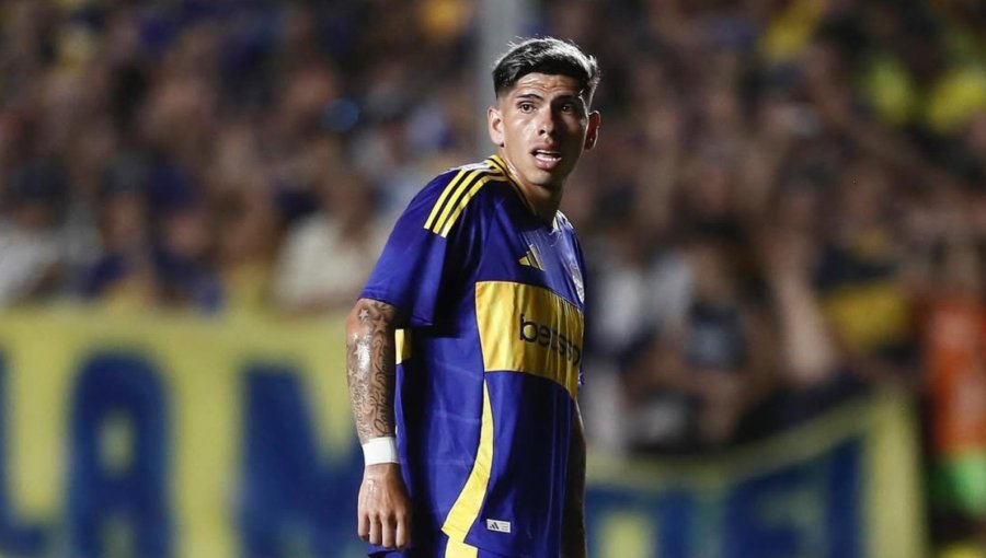 Director técnico de Boca Juniors defendió a Carlos Palacios tras partido ante Benfica de Portugal: "No fue penal"