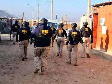 En prisión preventiva quedaron 16 detenidos durante allanamiento masivo realizado en Copiapó