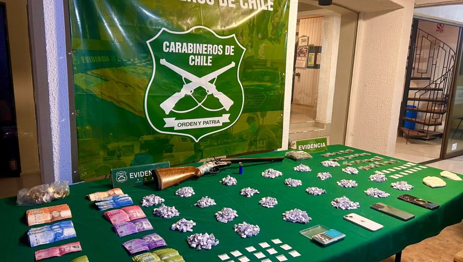 Cae agrupación criminal dedicada al tráfico de drogas en poblaciones de San Felipe