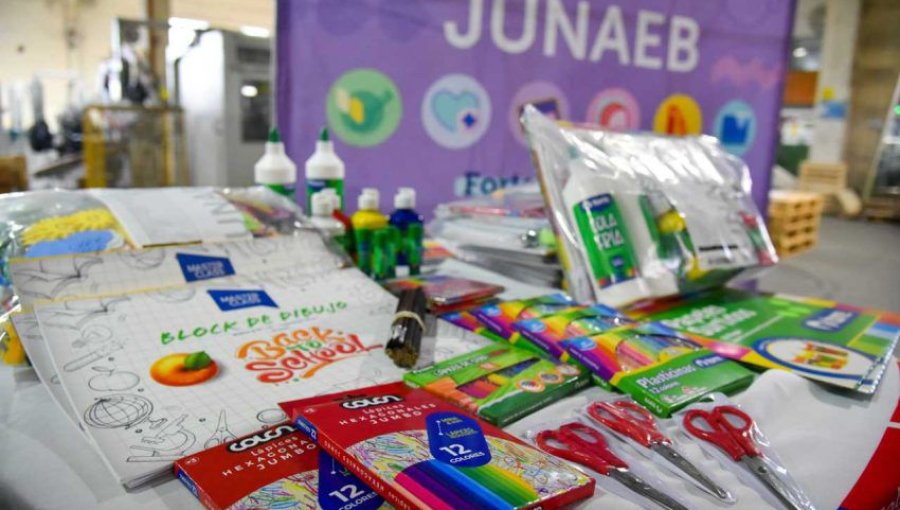 Contraloría detectó que solo se entregó un tercio de los kits en el Programa de Útiles Escolares de Junaeb