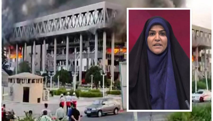 Israel bombardea TV pública de Irán y mata a tres trabajadores: presentadora tuvo que interrumpir el noticiero para poder escapar