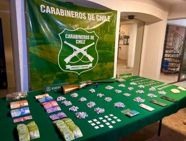 Cae agrupación criminal dedicada al tráfico de drogas en poblaciones de San Felipe