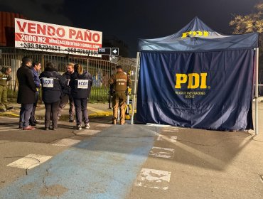 Un muerto y un herido deja nuevo ataque a balazos en el barrio Yungay de Santiago
