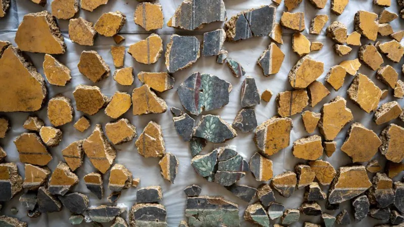 "El rompecabezas más difícil del mundo": Cómo reconstruyeron los frescos de una villa romana de hace 2.000 años