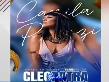 Camila Polizzi protagonizando a "Cleopatra" cobrará $8 millones por sus shows en club nocturno