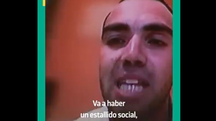 Tras tomar mate, vapear y realizar gestos a la cámara: Agresor de conserje increpó a jueza durante su reformalización