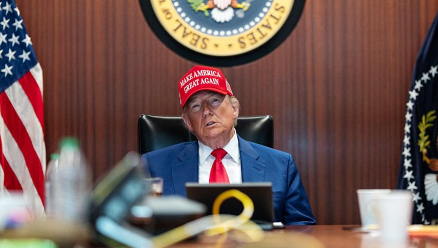 Donald Trump aboga por cambio de régimen en Irán para "hacerlo grande otra vez"