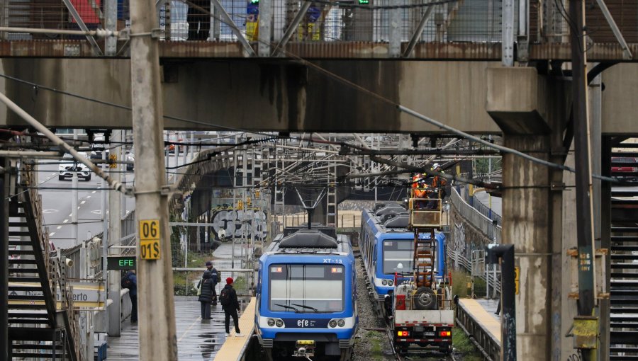Encuentran cuerpo sin vida en las vías de la estación Recreo del Tren Limache - Puerto en Valparaíso