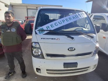 Detienen en Limache a hombre que conducía camioneta robada el año 2022 en Maipú