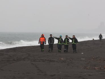 Sin éxito concluyó la búsqueda oficial de los tres pescadores desaparecidos en San Pedro de la Paz