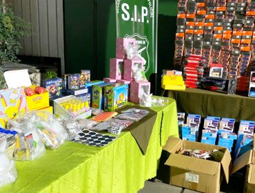 Incautan casi 8 mil productos falsificados que se vendían en Meiggs: mujer fue detenida