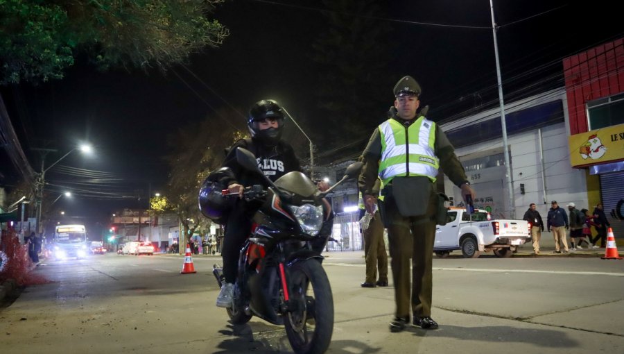 «Ronda Impacto» en Villa Alemana deja seis personas detenidas: dos estaban prófugas