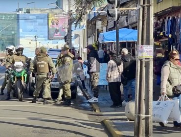 Interponen querella por agresiones a carabineros y municipales durante operativo contra el comercio ilegal en San Antonio