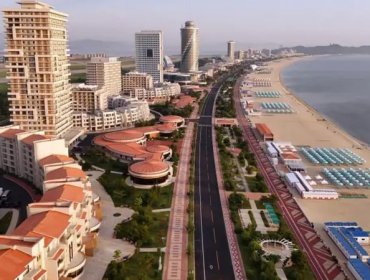 El nuevo balneario en Corea del Norte con el que Kim Jong-un espera atraer turismo al hermético país