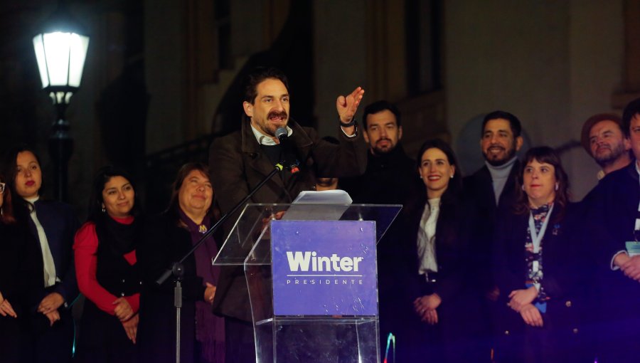 Gonzalo Winter cierra su campaña afirmando que "los mejores años de Chile siempre han sido con gobiernos progresistas"