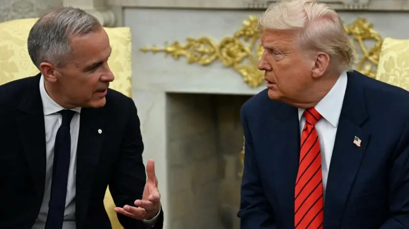 Donald Trump decide romper "con efecto inmediato" las negociaciones comerciales con Canadá