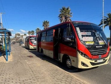 Refuerzan servicios de transporte público en la región de Valparaíso por la Primaria oficialista
