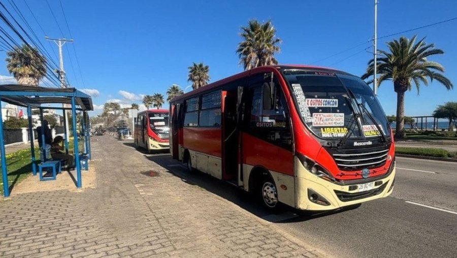 Refuerzan servicios de transporte público en la región de Valparaíso por la Primaria oficialista